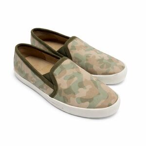 Joie Women’s Camo Slip-On Sneakers Size‎ 5 Canvas Casual Skater Flat Shoes